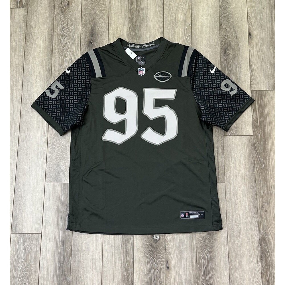 Nike NFL New York Jets Authentic Gotham City Jersey #95 Williams Men’s Sz XL NWT